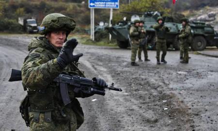 αποχώρηση των ρωσικών ειρηνευτικών δυνάμεων από το Ναγκόρνο-Καραμπάχ