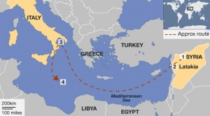 Δυτικά της Κρήτης θα καταστραφούν τα χημικά της Συρίας