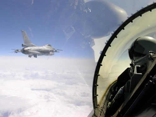 Οι Τούρκοι έστειλαν τα μαχητικά τους να αναχαιτίσουν τα Ελληνικά F-16