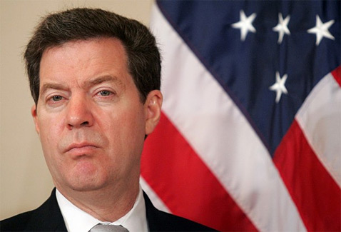 Ο Γερουσιαστής Sam Brownback