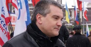 ο νεοεκλεγμένος πρωθυπουργός της Κριμαίας Aksenov