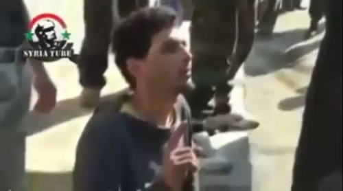 Ο νεαρός χριστιανός πριν την εκτέλεση δια αποκεφαλισμού