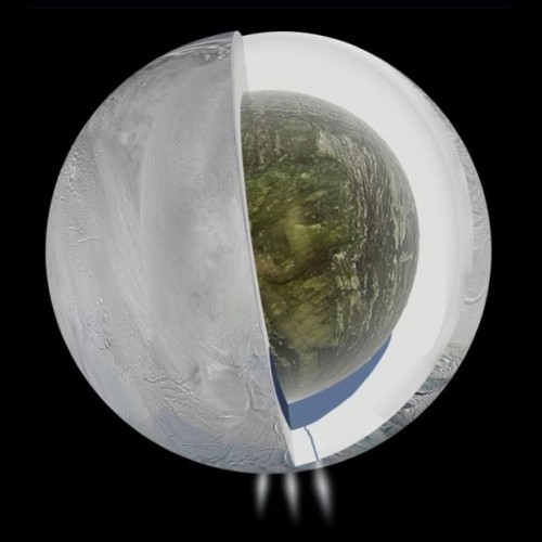 Τα νέα στοιχεία επέτρεψαν στους ειδκούς να «κοιτάξουν» βαθιά στο εσωτερικό του Εγκέλαδου και να κάνουν γεωλογικές παρατηρήσεις για τον υπόγειο ωκεανό του. Credit: NASA/JPL-Caltech
