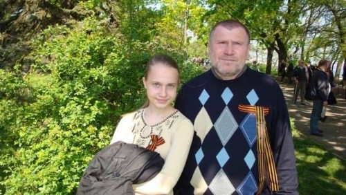 ο ποιητής Vadim με το εθνόσημο του Αγίου Γεωργίου