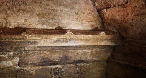 Το μαρμάρινο επιστύλιο - Πηγή φωτό - ΥΠΠΟΑ