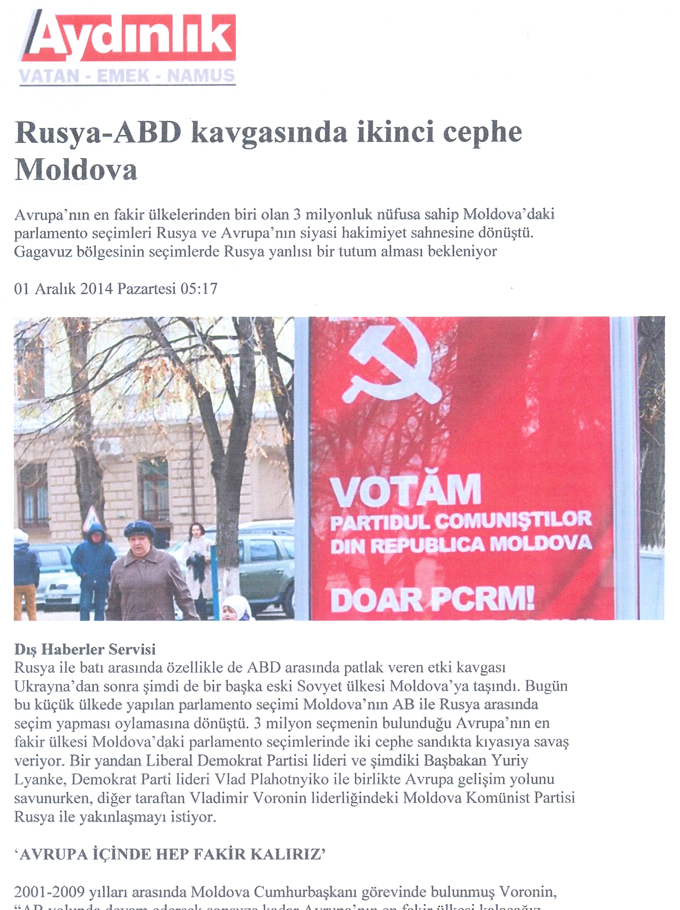 Τουρκικό δημοσίευμα