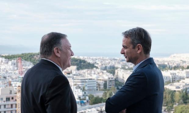 Πομπέο, Μητσοτάκης