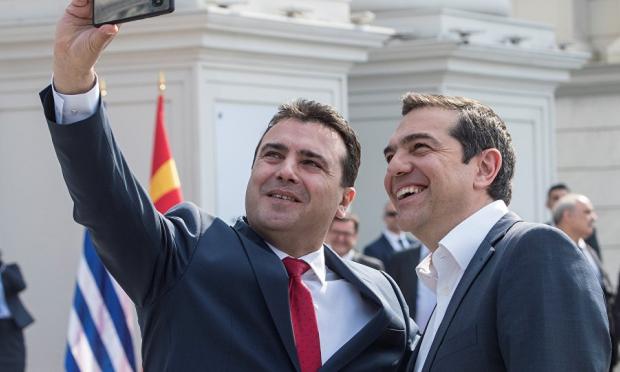 Αλέξης Τσίπρας και Ζόραν Ζάεφ