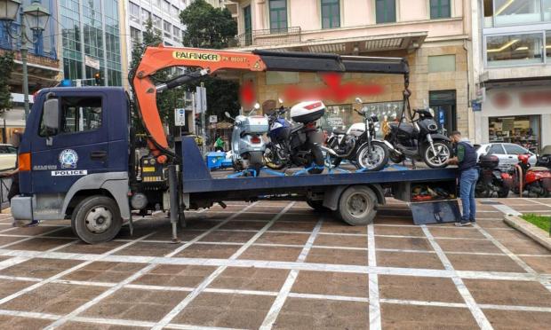 γερανός παρκάρισμα