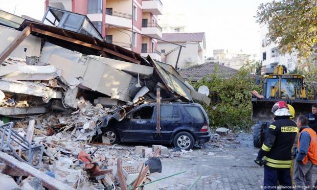 σεισμός στην Αλβανία