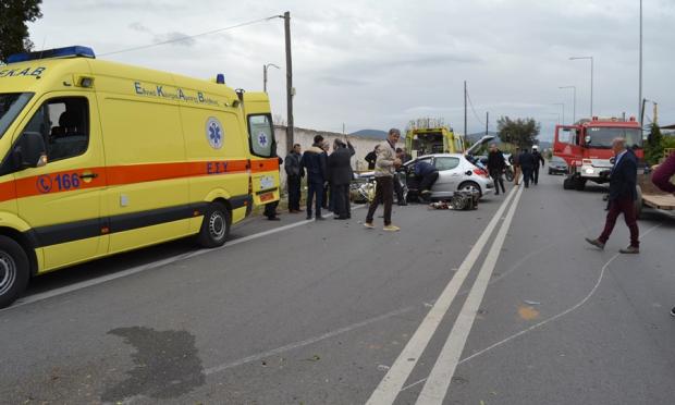 τροχαίο στην Κόρινθο