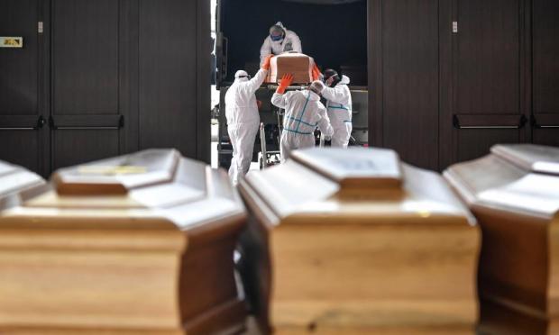 Φέρετρα στην Ιταλία