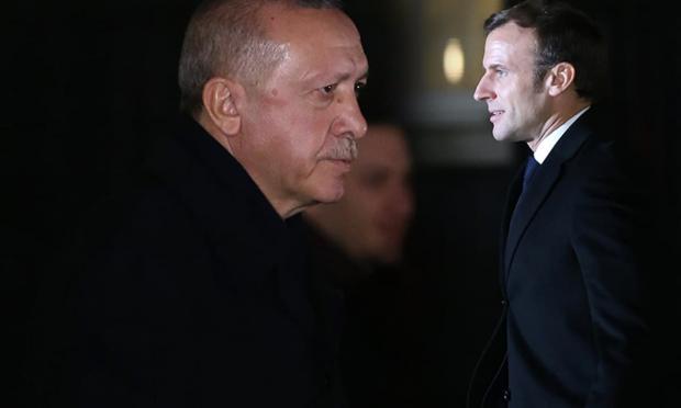 Ερντογάν, Μακρόν