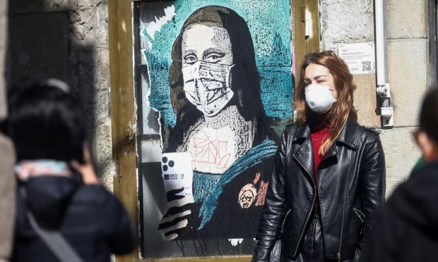 Γκράφιτι για κορωνοϊό