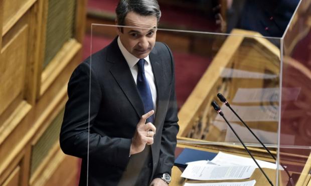 Μητσοτάκης στην Βουλή