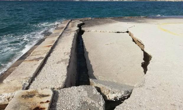 καθίζηση στη Κόρινθο