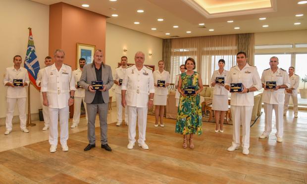 αρχηγός ΓΕΝ επιβράβευσε στελέχη του ΠΝ