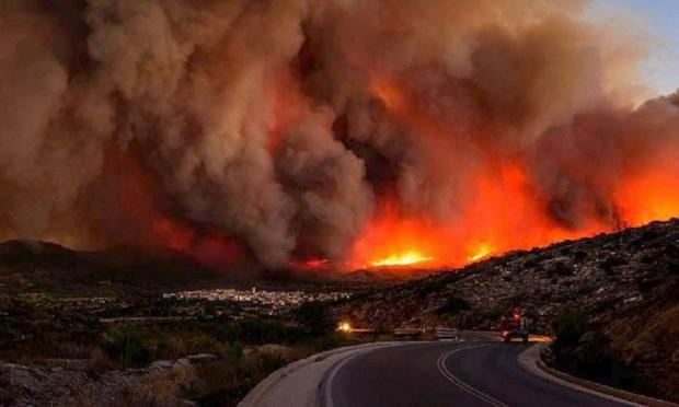 φωτιά στη Ζάκυνθο