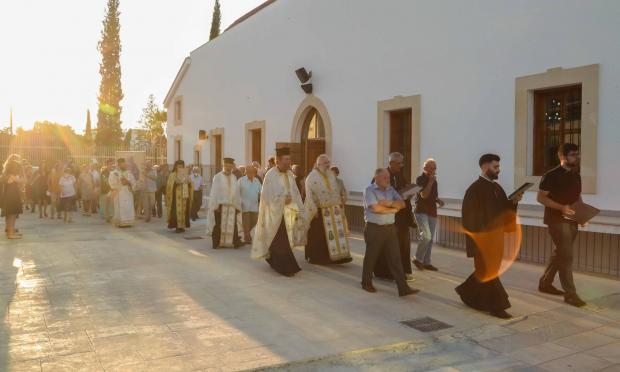 Αρχιεπίσκοπος Κύπρου στη Αγία Παρασκευή