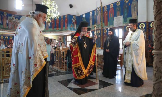 Αρχιεπίσκοπος Κύπρου στη Αγία Παρασκευή