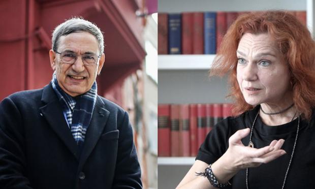 Ασλί Ερντογάν και Ορχάν Παμούκ
