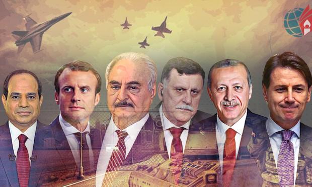 Λιβύη, Αίγυπτος, Τουρκία