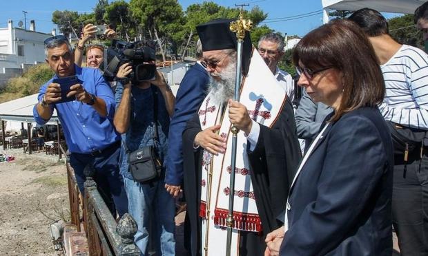 Σακελλαροπούλου στο Μάτι