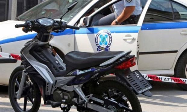 μηχανάκι και αστυνομία