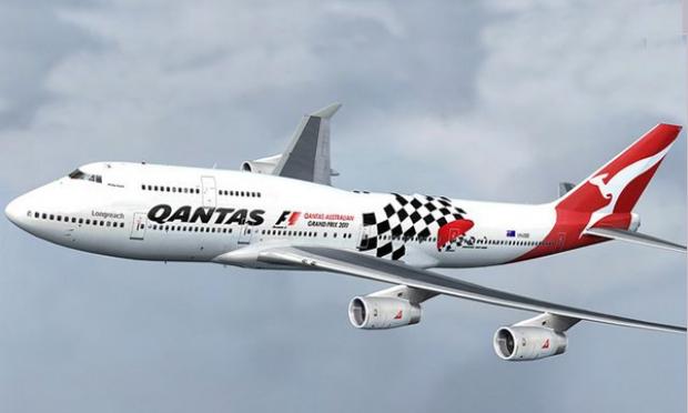 Boeing 747 της Qantas Airways