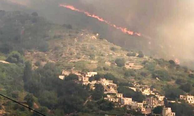Φωτιά στη Νάξο