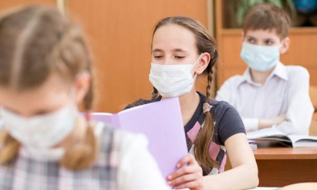 μαθητές μάσκα