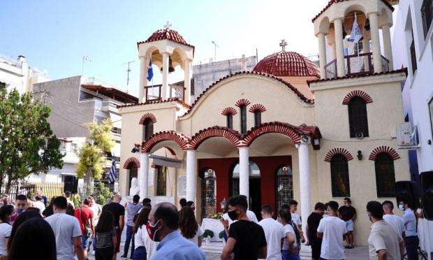 Αγιασμό σε σχολείο από τον Πειραιώς