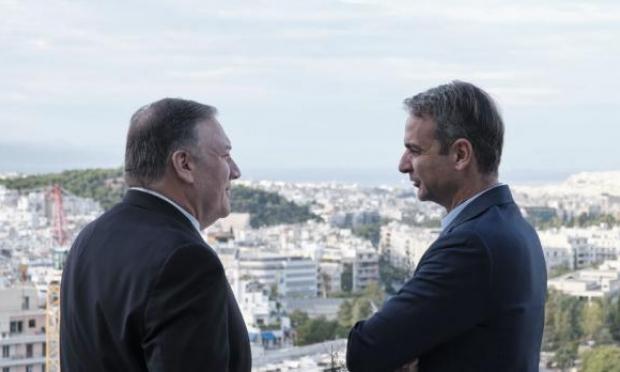 Μητσοτάκης και Πομπέο