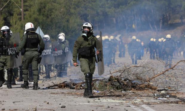 αστυνομία στη Λέσβο