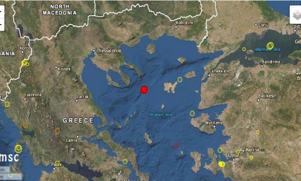 σεισμός στη Χαλκιδική