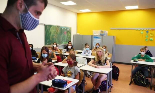 σχολείο την εποχή του κορωνοϊού