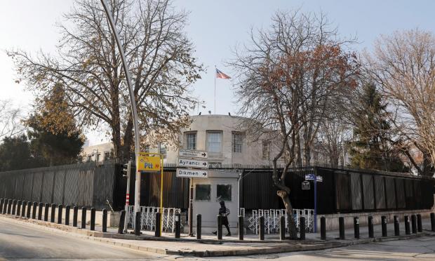 αμερικανική πρεσβεία στην Τουρκία