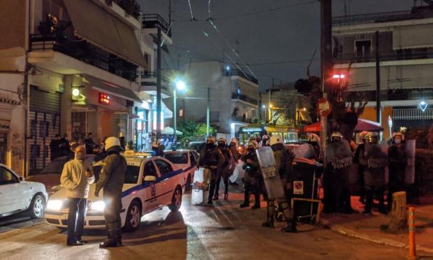 ΜΑΤ στα Πετράλωνα