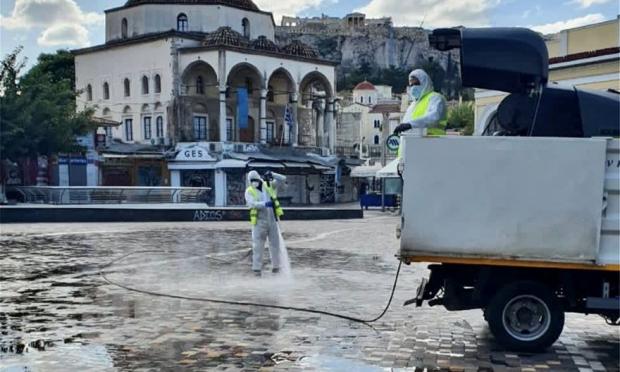 απολύμανση στην Αθήνα