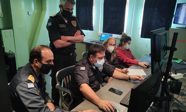 χαρτογράφηση υποθαλάσσιου ρήγματος της Σάμου