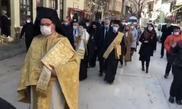 Τελετή Κατάδυσης Τιμίου Σταυρού