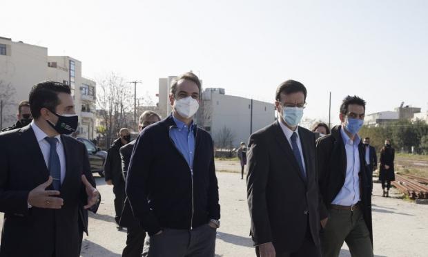 Μητσοτάκης στους Αγίους Αναργύρους