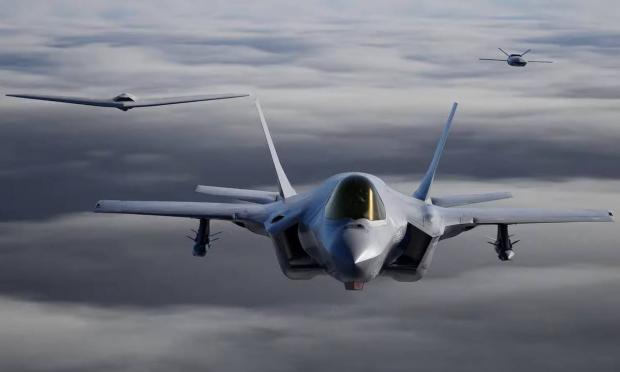 F-35 με drone