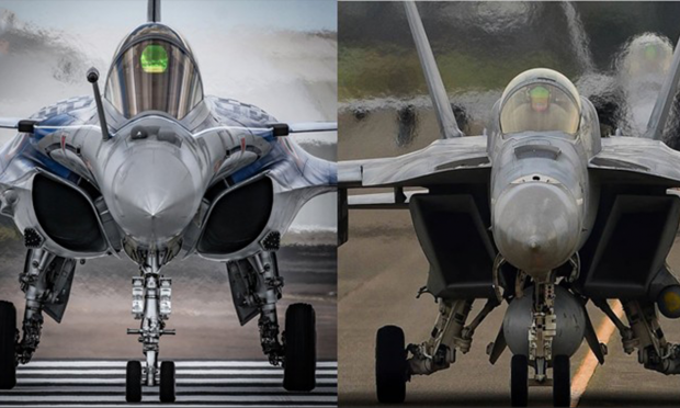 Rafale vs F-18 