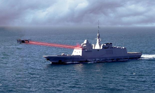 Φρεγάτα FREMM με όπλο laser