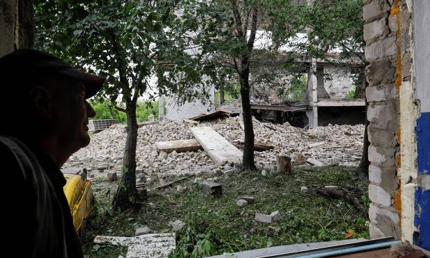 ουκρανικά πυρομαχικά διασποράς έπληξαν το Λουγκάνσκ