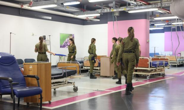υπόγειο νοσοκομείο κοντά στα σύνορα με τον Λίβανο