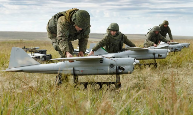 ρωσικά drones