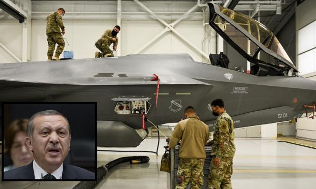 συντήρηση F-35 και Ερντογάν