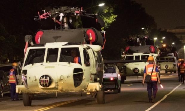 παράδοση ελικοπτέρων HU-60M Black Hawk στον κροατικό στρατό